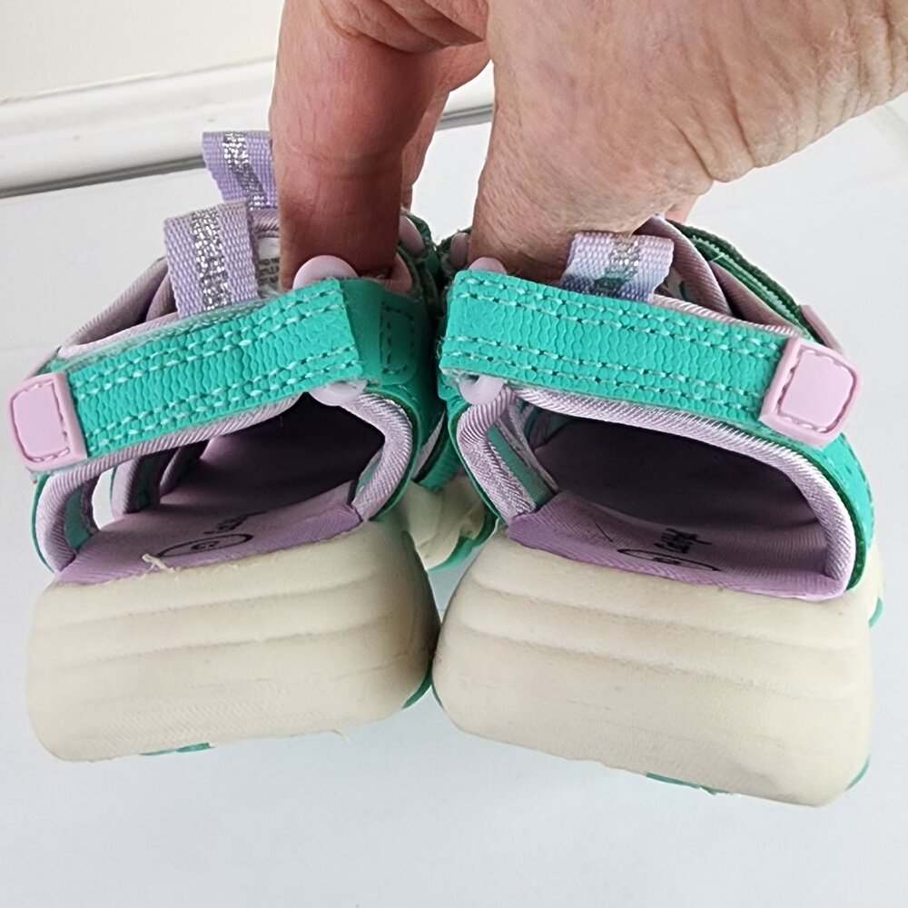 Cat & Jack Girl"s Size 5 Afton Hiking Sandals - Picture 6 of 8